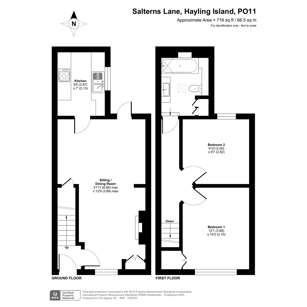 43, Salterns Lane, Hayling Island floorplan
