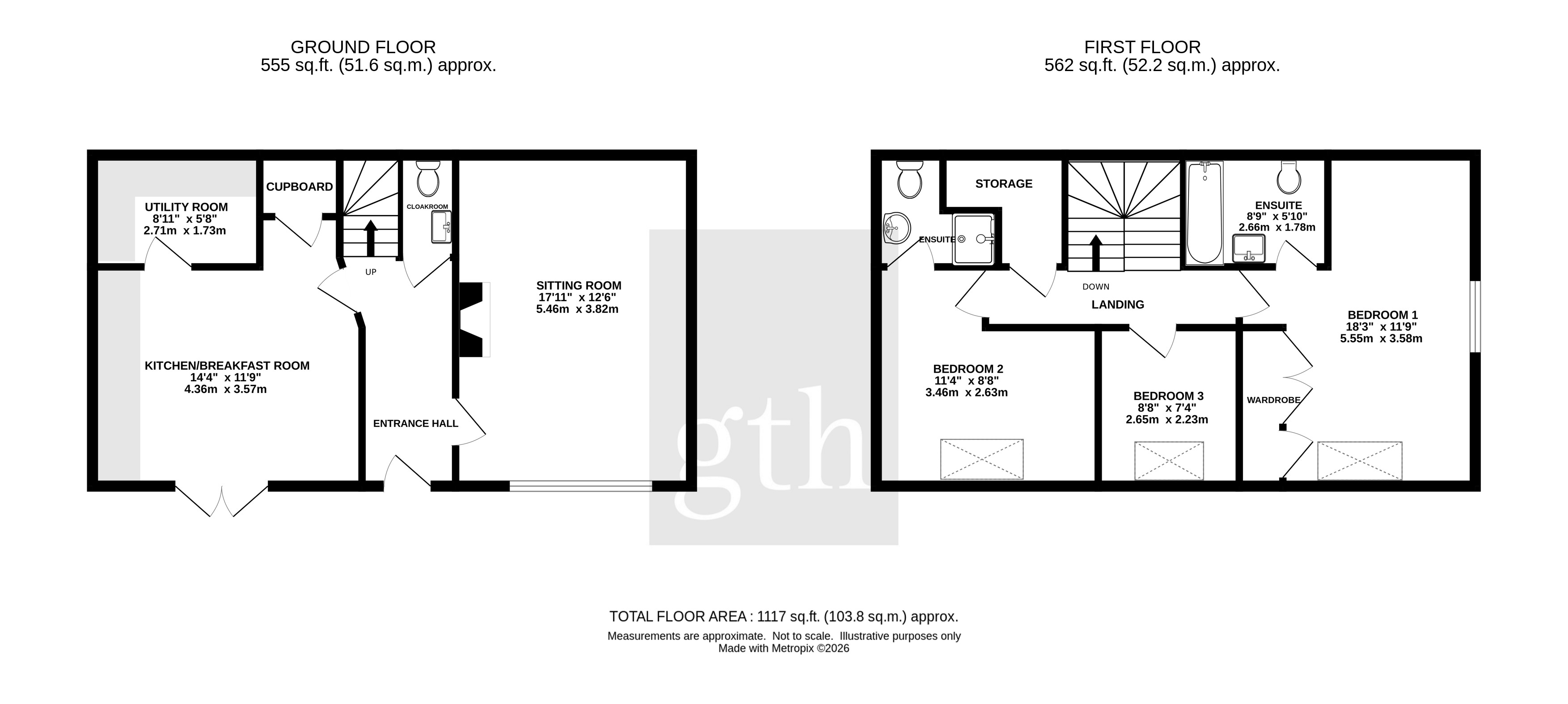 Dobbins,, Uffculme, Devon floorplan