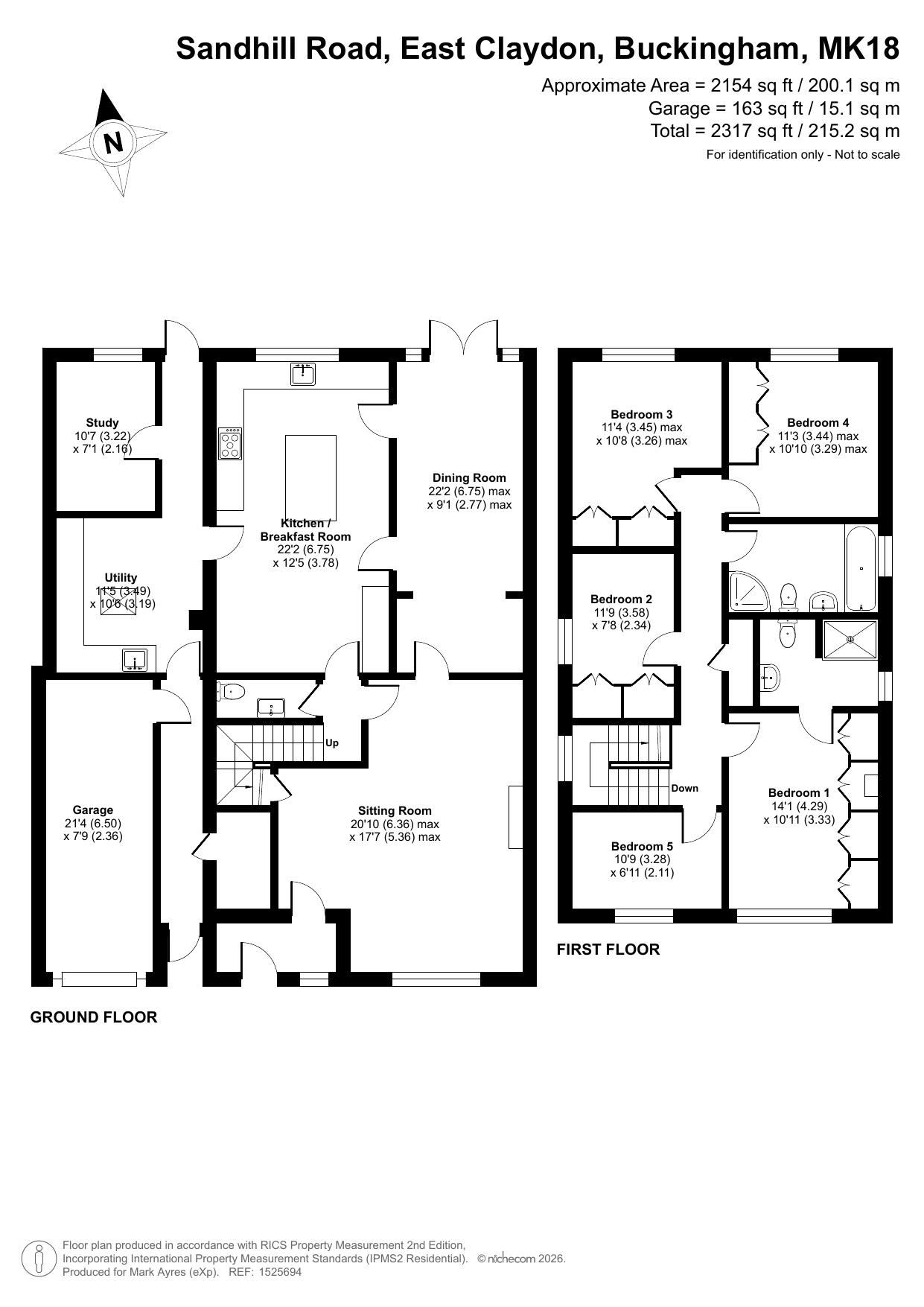 8, Sandhill Road, Buckingham floorplan