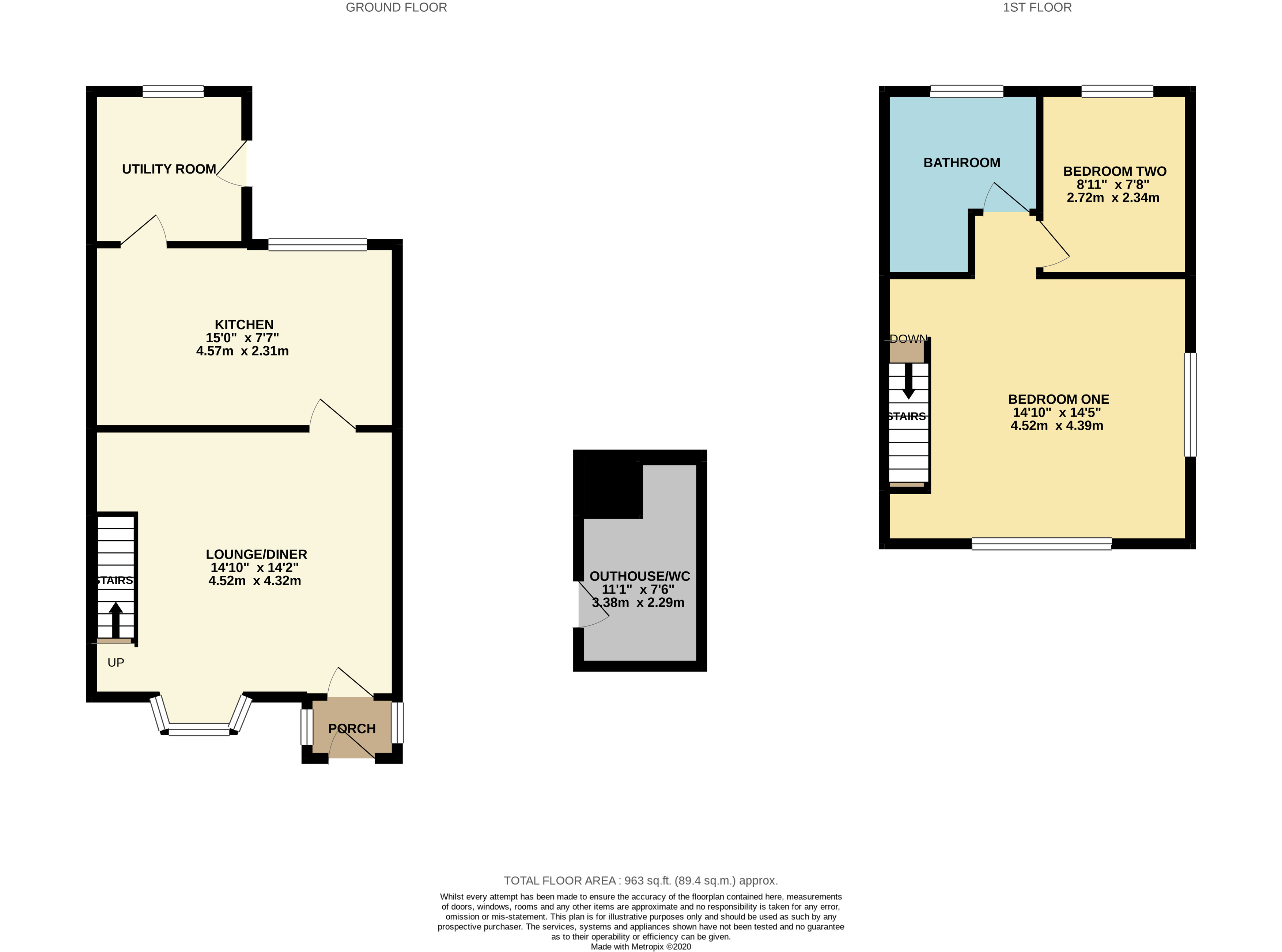 Higher Green Lane, Astley, Tyldesley, Manchester M29, 2 bedroom end