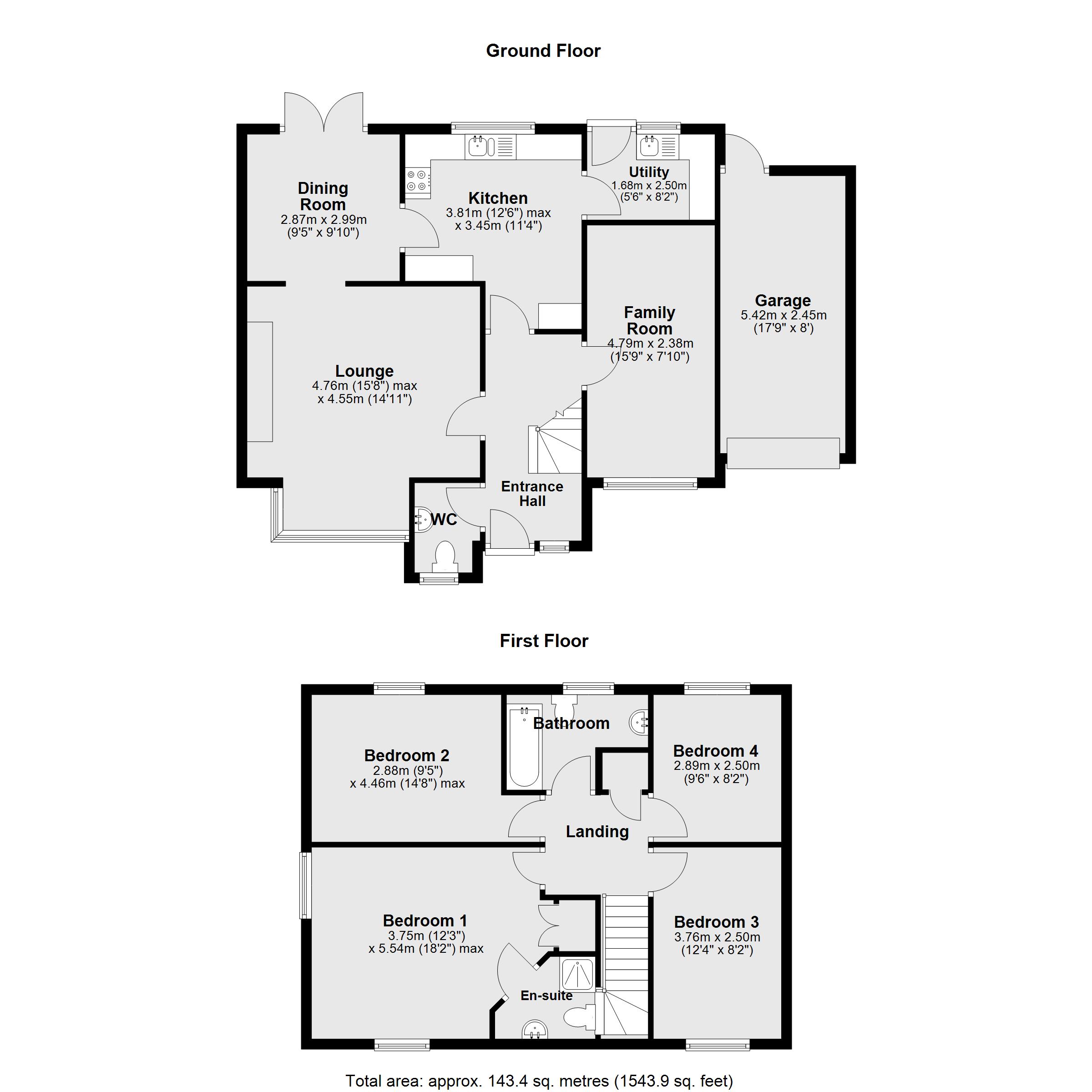 9, Oakleigh Drive, Lincoln floorplan
