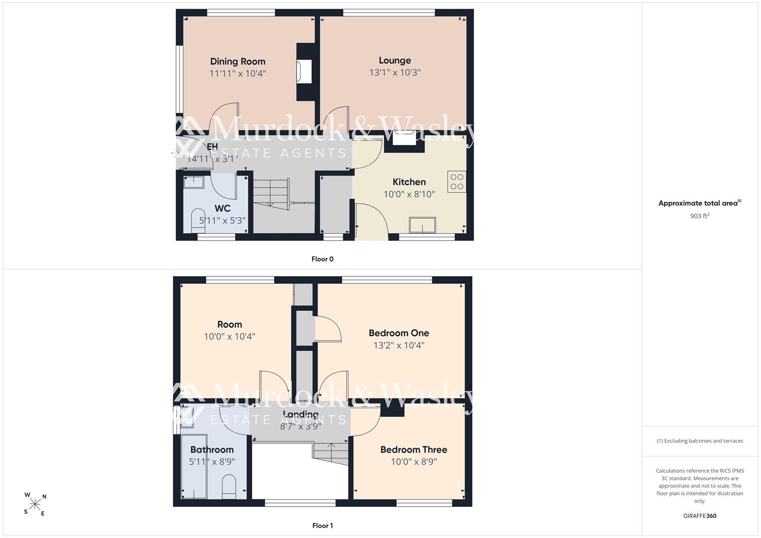 72, Forest View Road, Gloucester floorplan