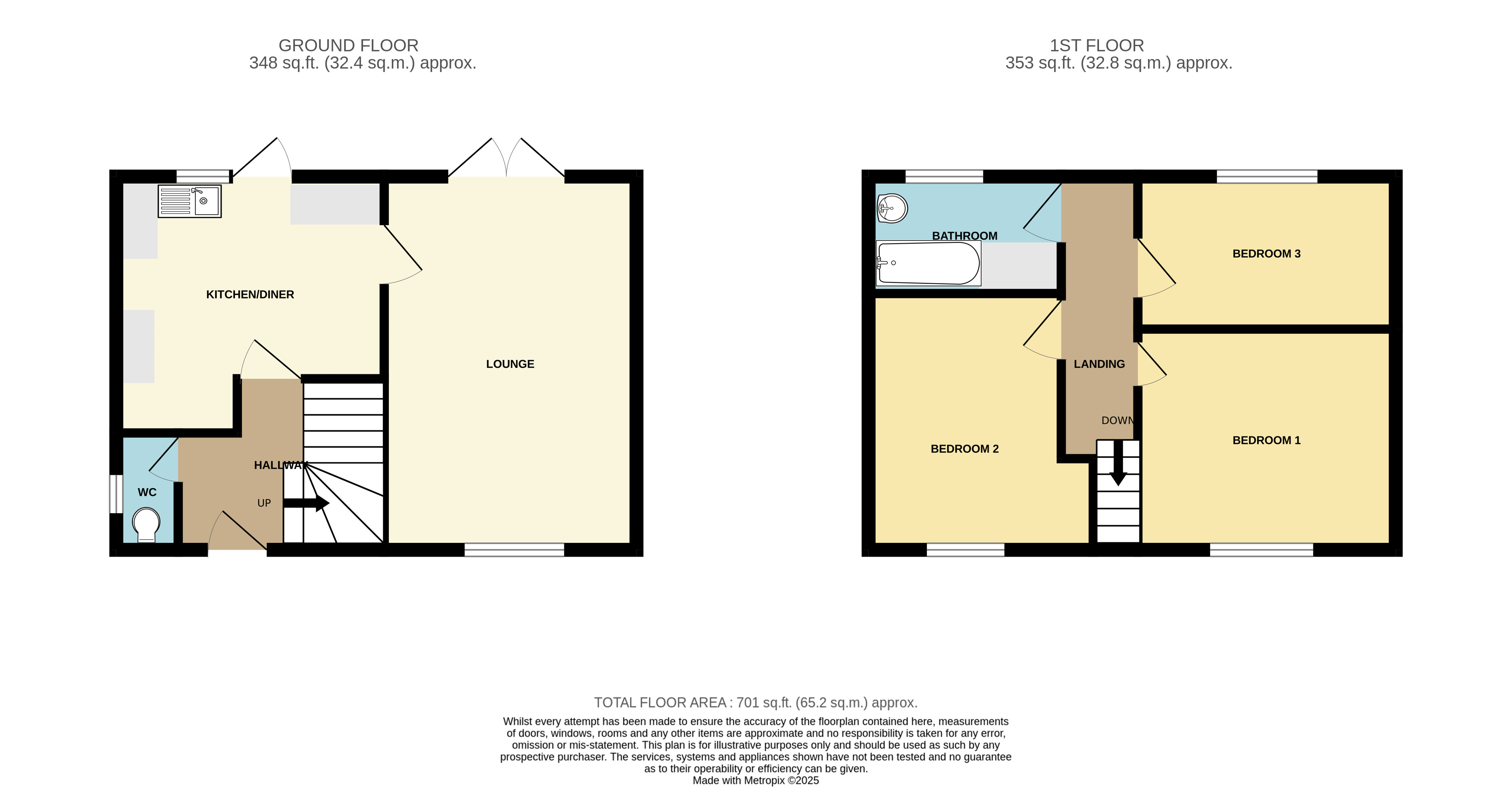 9, Holme Avenue, New Waltham, Grimsby floorplan