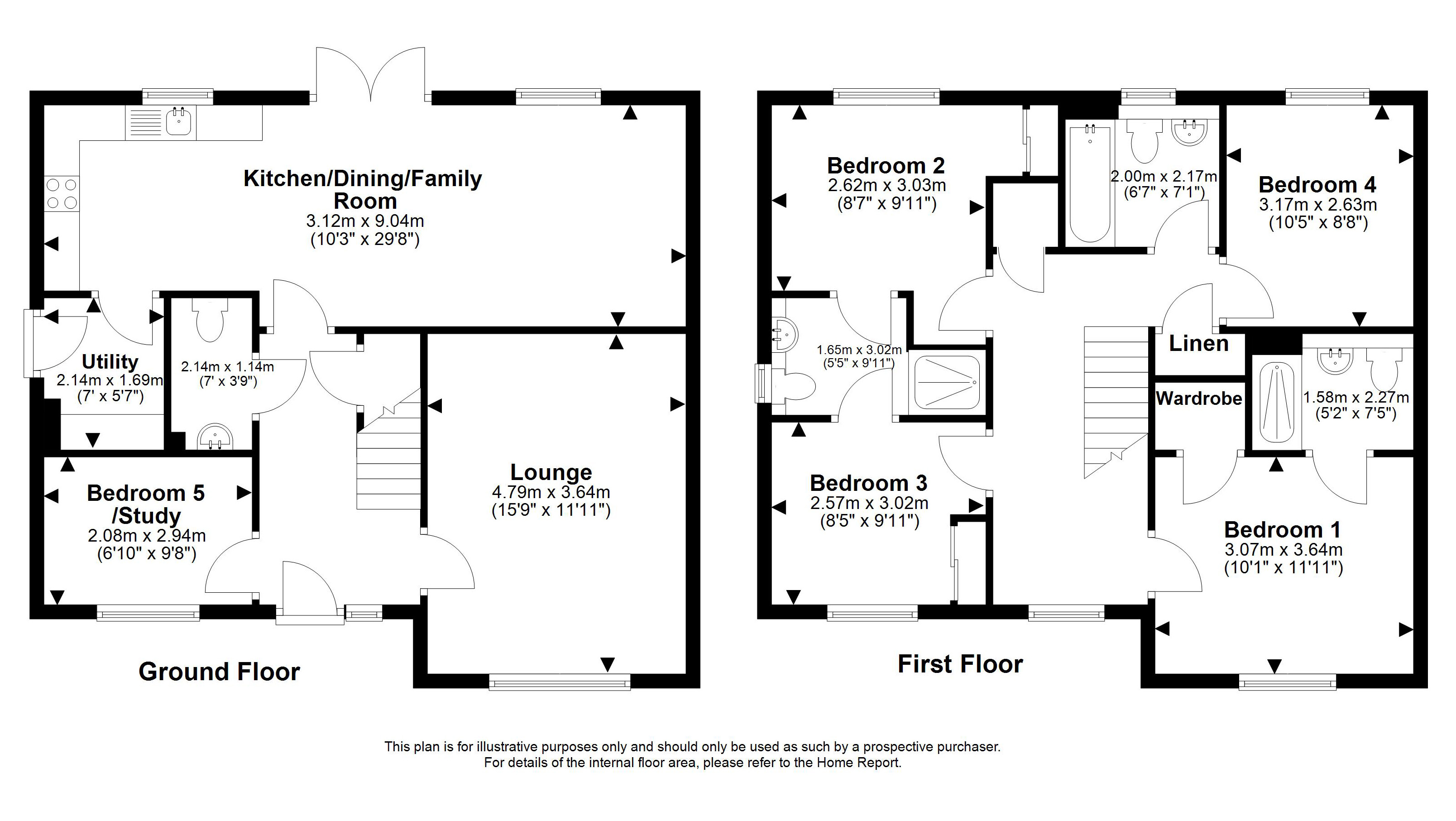 Plot 84, The Canna, 15 Bourhill Court, Edinburgh floorplan