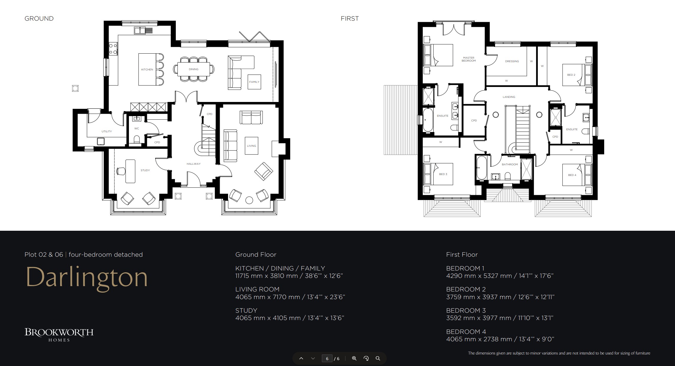 Maresfield Heights - (6 Darlington),, The Darlington - Maresfield Heights, Uckfield floorplan