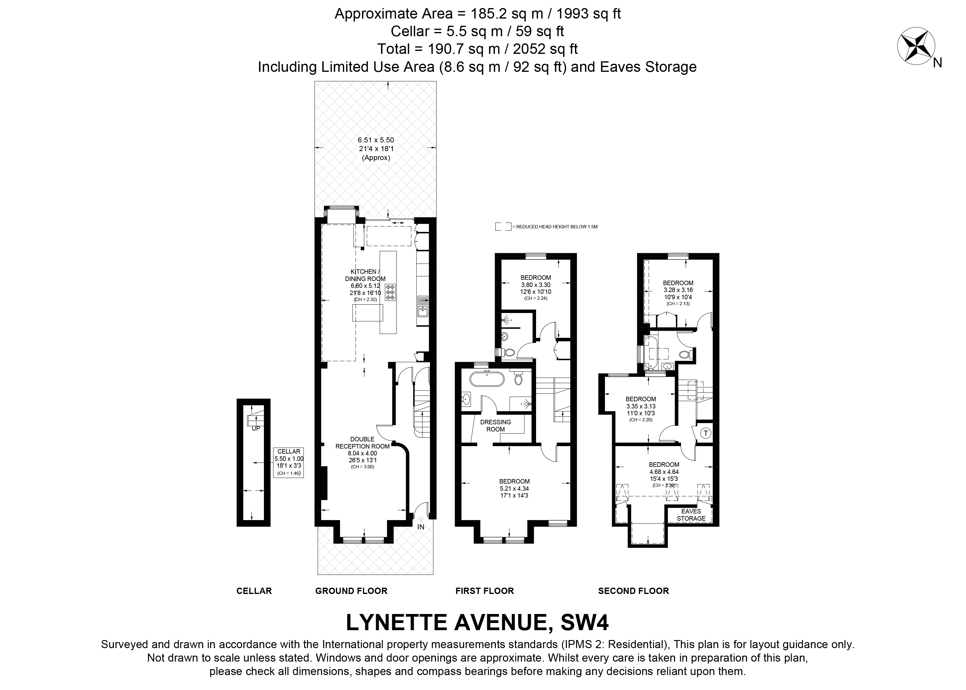 Lynette Avenue, London floorplan