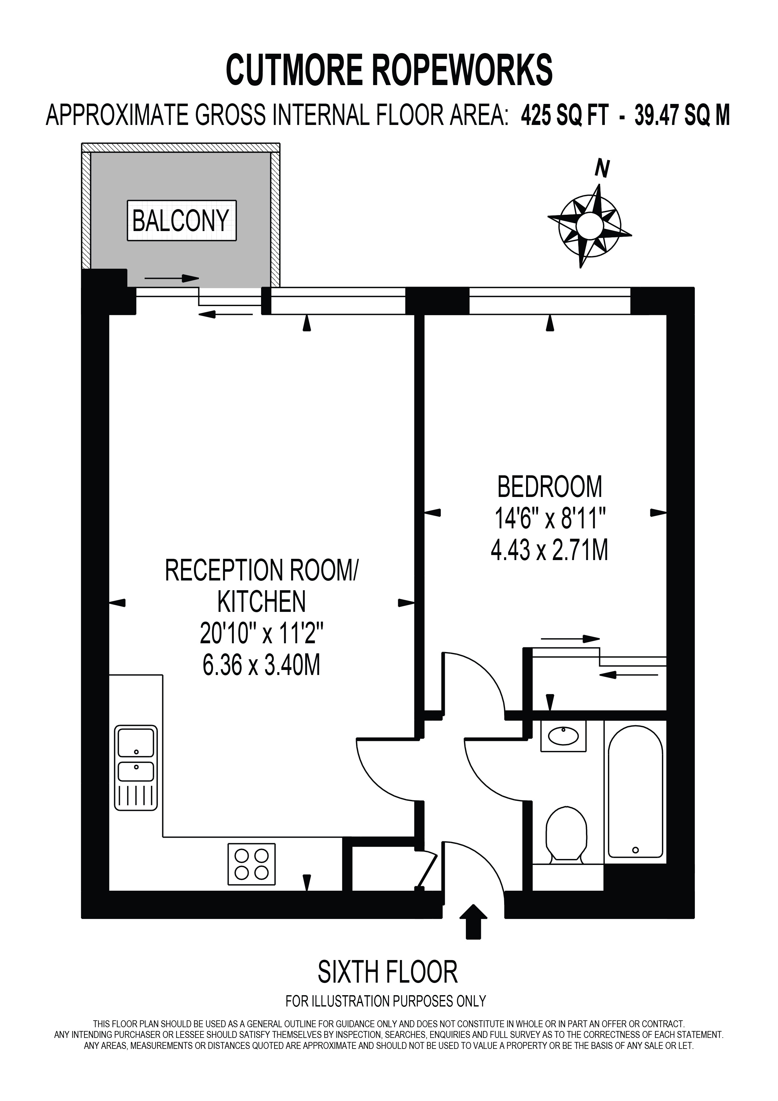 1 Bedrooms Flat for sale in Arboretum Place, Barking IG11