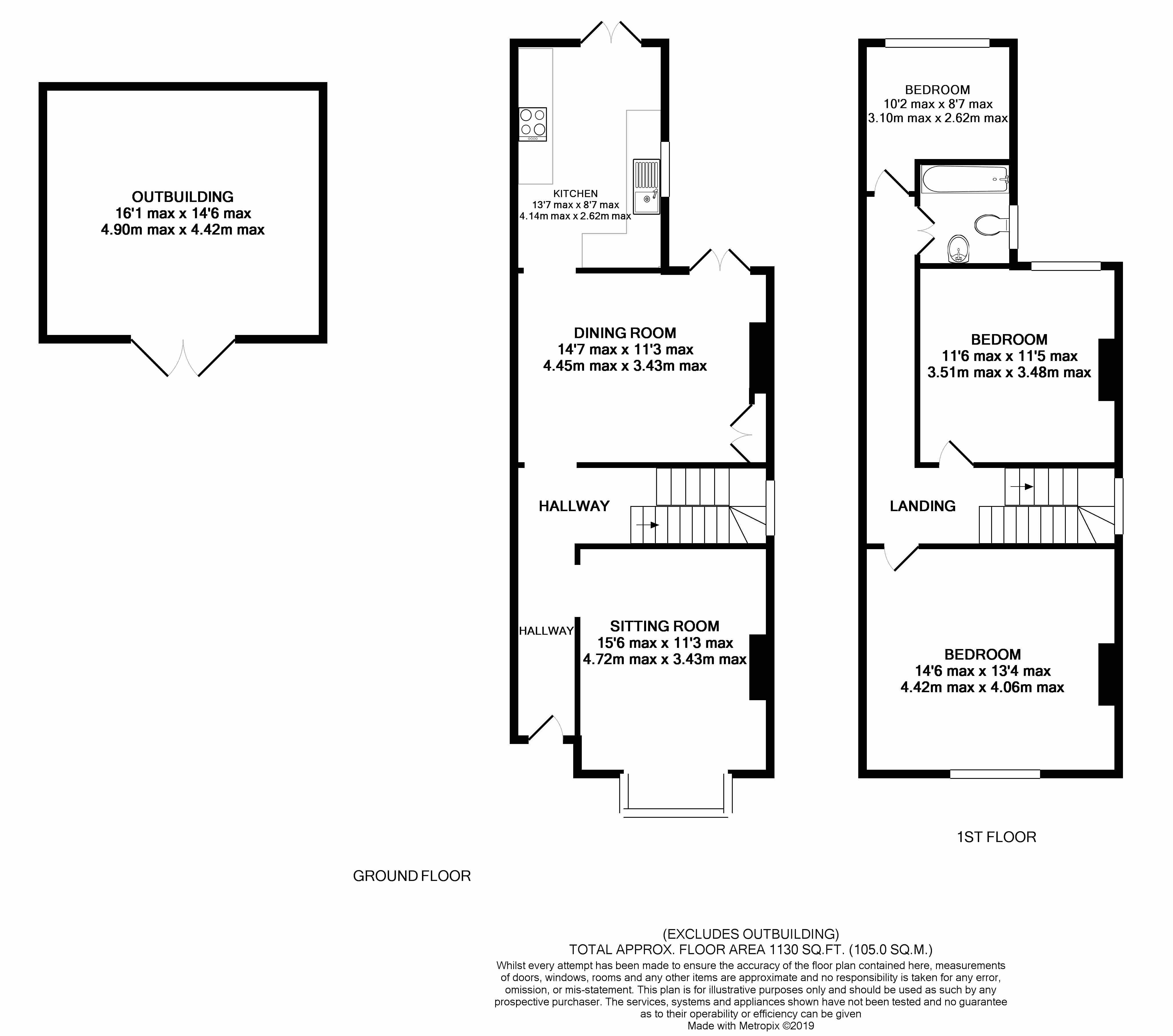 3 Bedrooms Semi-detached house for sale in Crockford Park Road, Addlestone, Surrey KT15