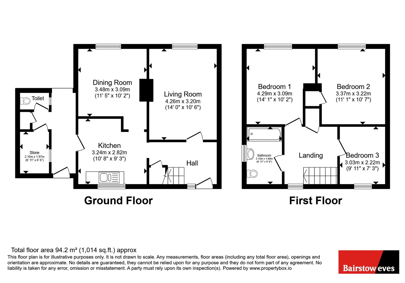 Woodsford Grove, Nottingham floorplan