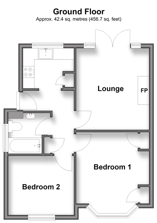 Kingsley Grove, Reigate floorplan
