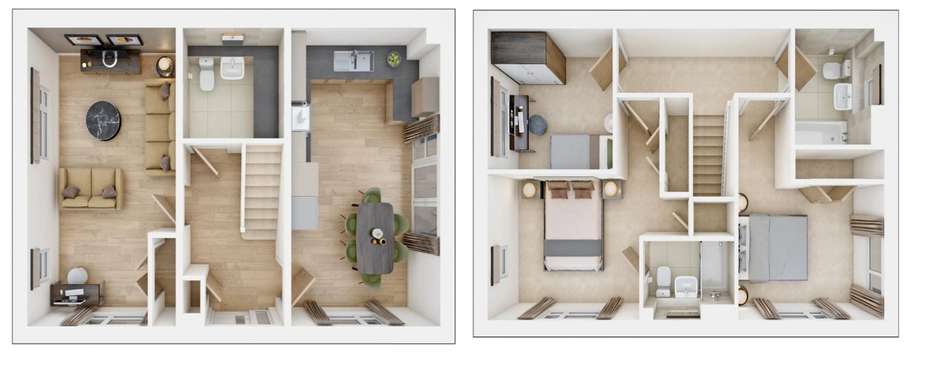 Plot 53 The Aynesdale,, Brunswick Road, Camberley floorplan