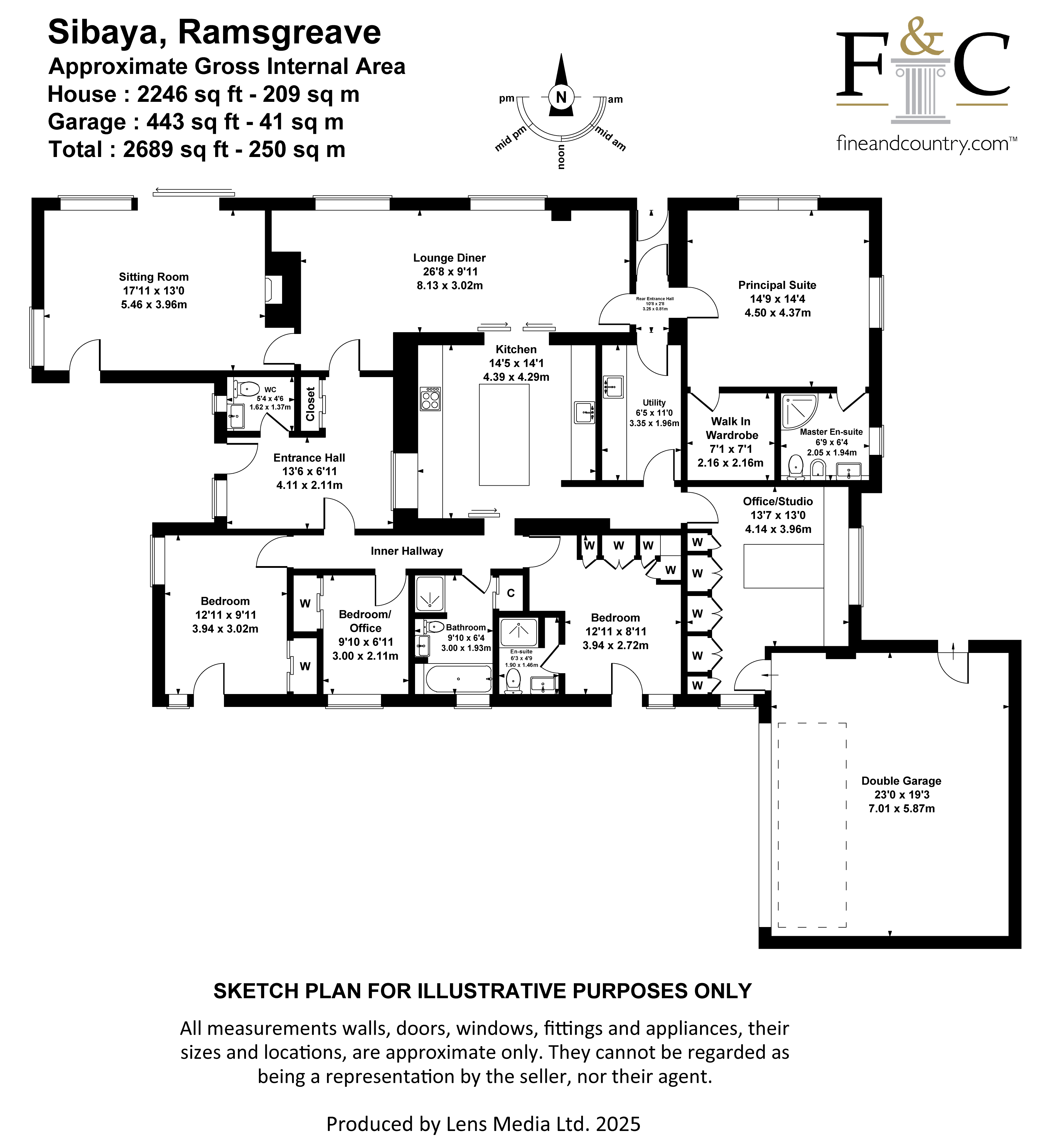 Sibaya,, Higher Ramsgreave Road, Mellor floorplan