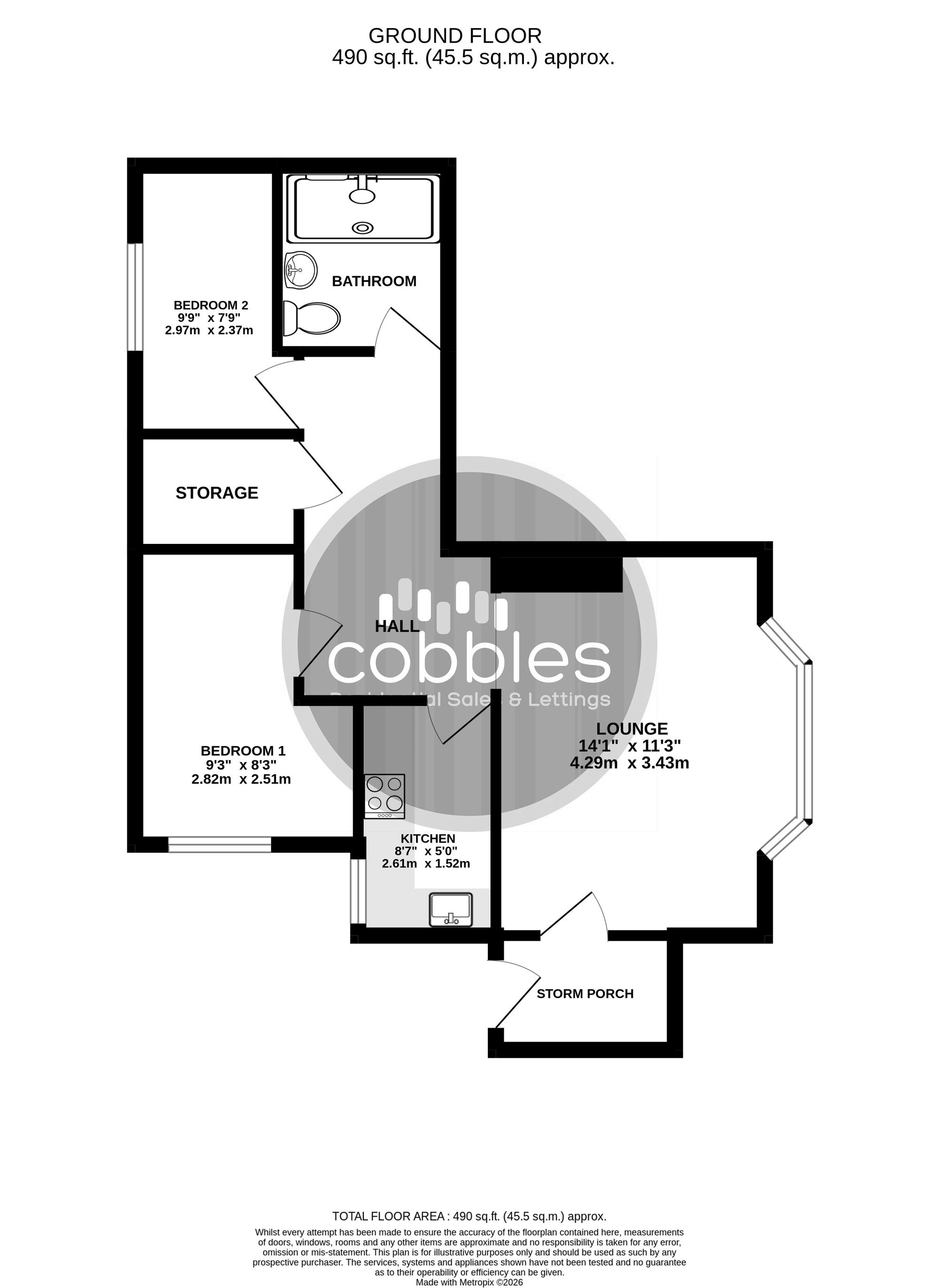 1 Oakhurst, Guildford floorplan