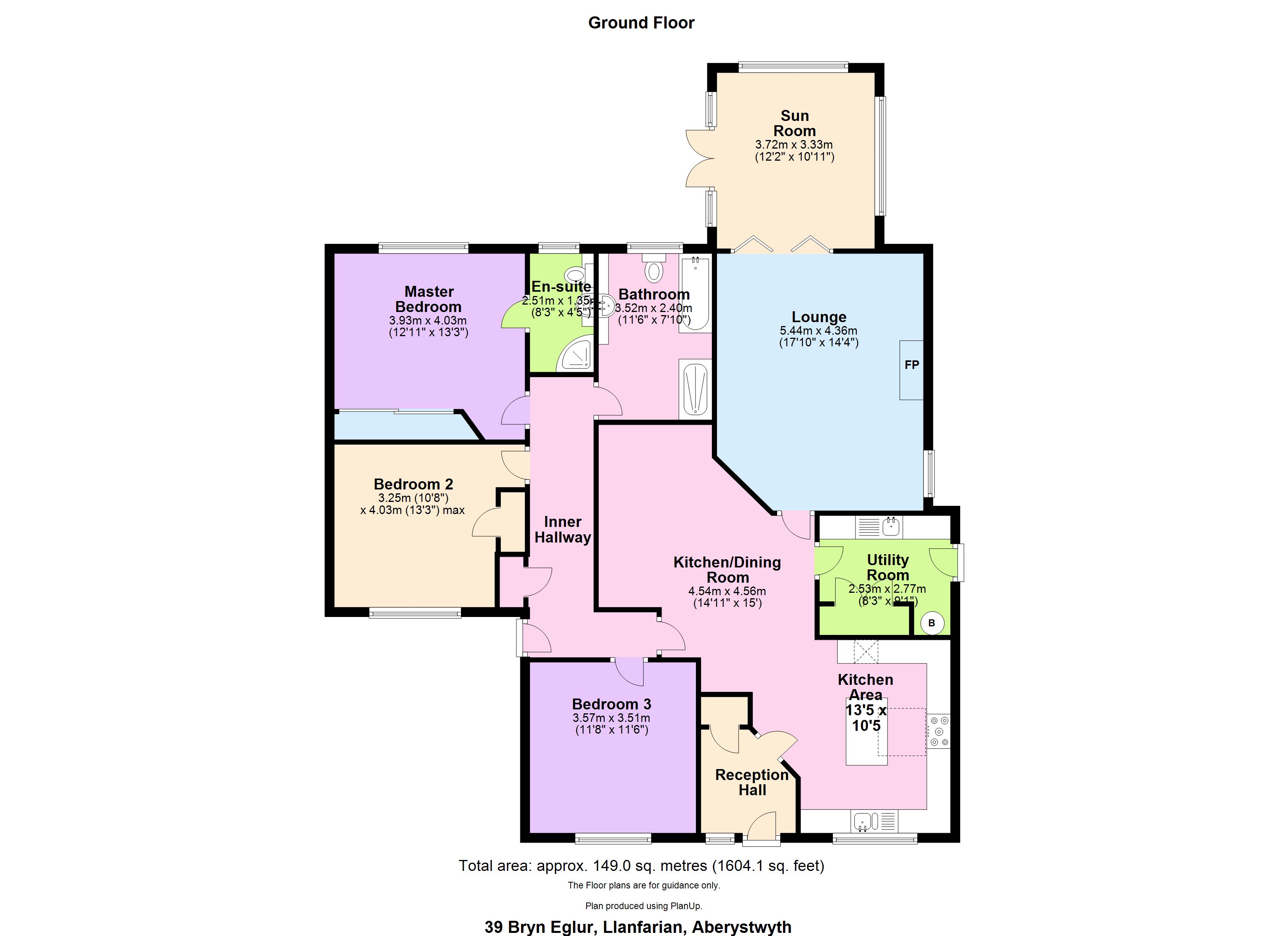 Bryn Eglur, Llanfarian, Aberystwyth, Ceredigion SY23, 3 bedroom