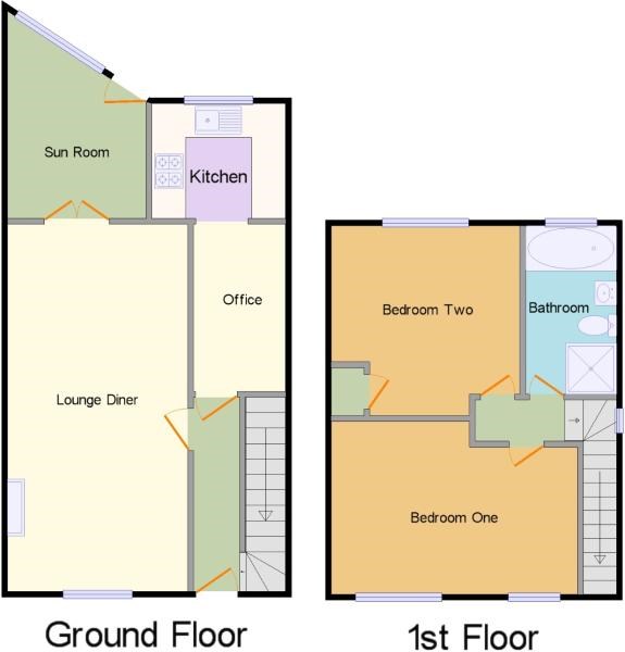 2 Bedrooms Semi-detached house for sale in Cavendish Avenue, Colchester CO2