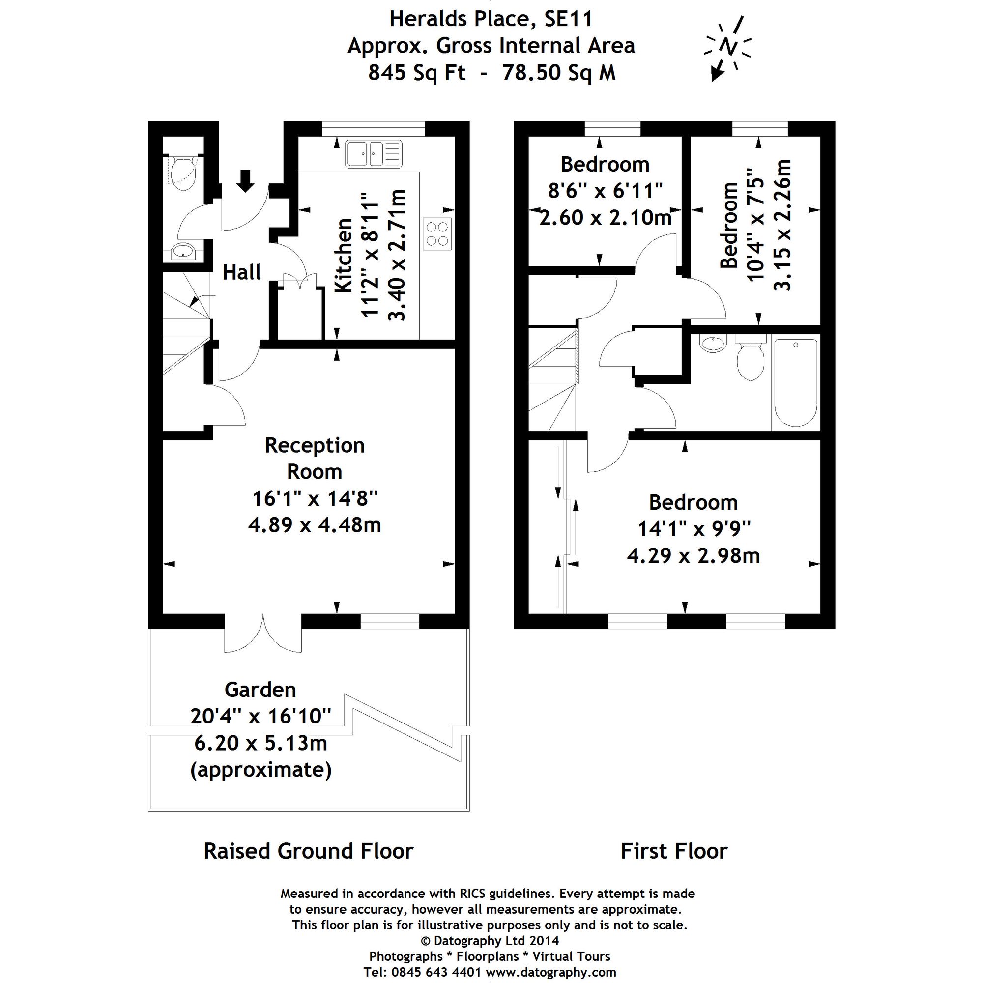21 Heralds Place, London floorplan