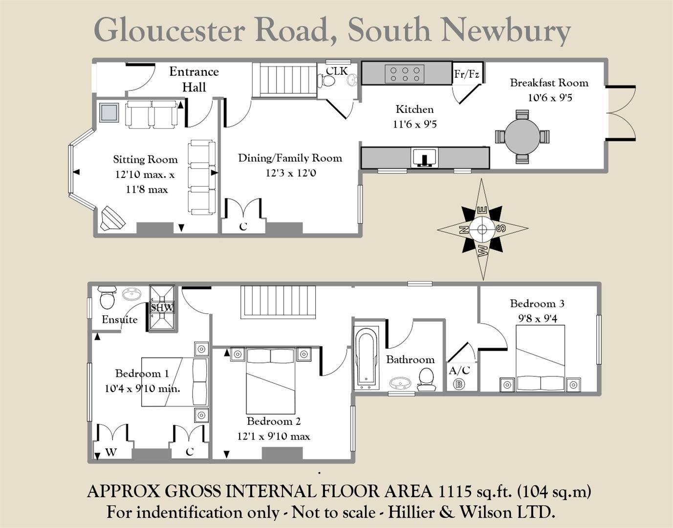 75, Gloucester Road, Newbury floorplan