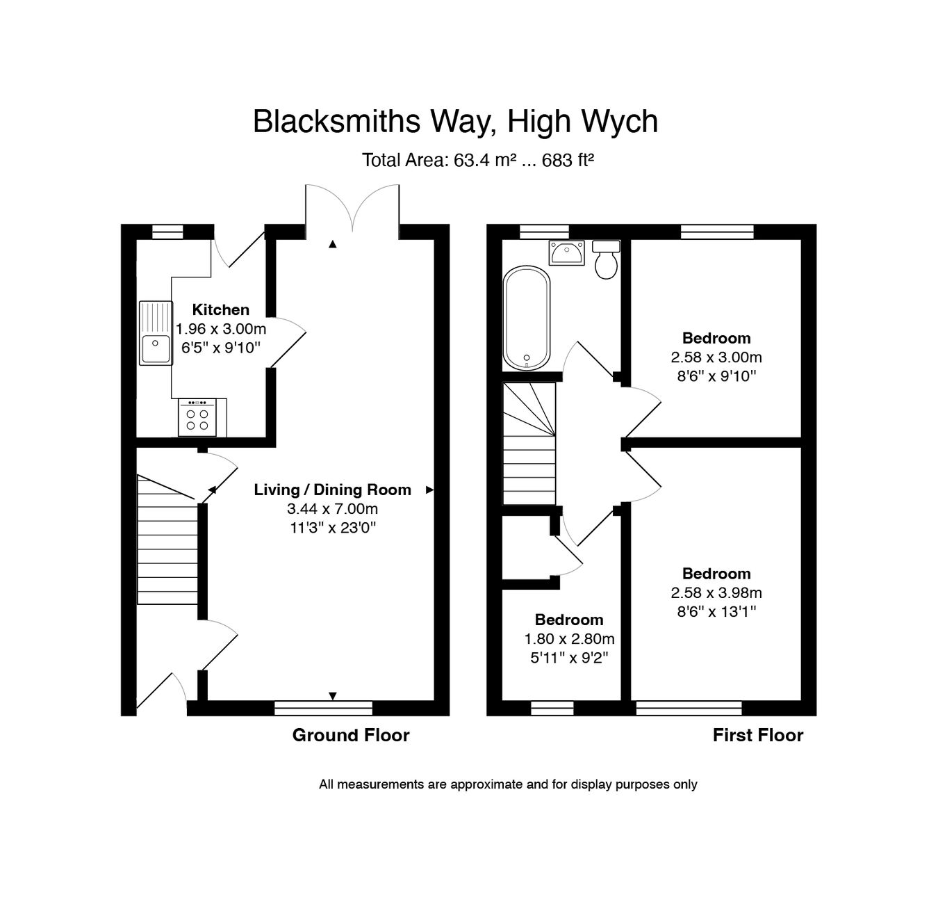 8, Blacksmith Way, Sawbridgeworth floorplan