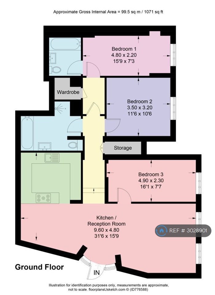 C, Grove Lane Camberwell, London floorplan
