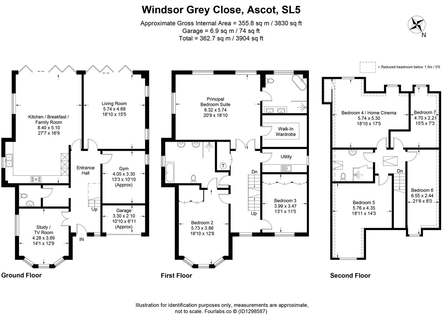 8, Windsor Grey Close, Ascot floorplan