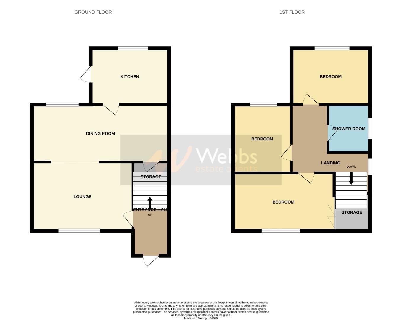 89, Cemetery Road, Cannock floorplan