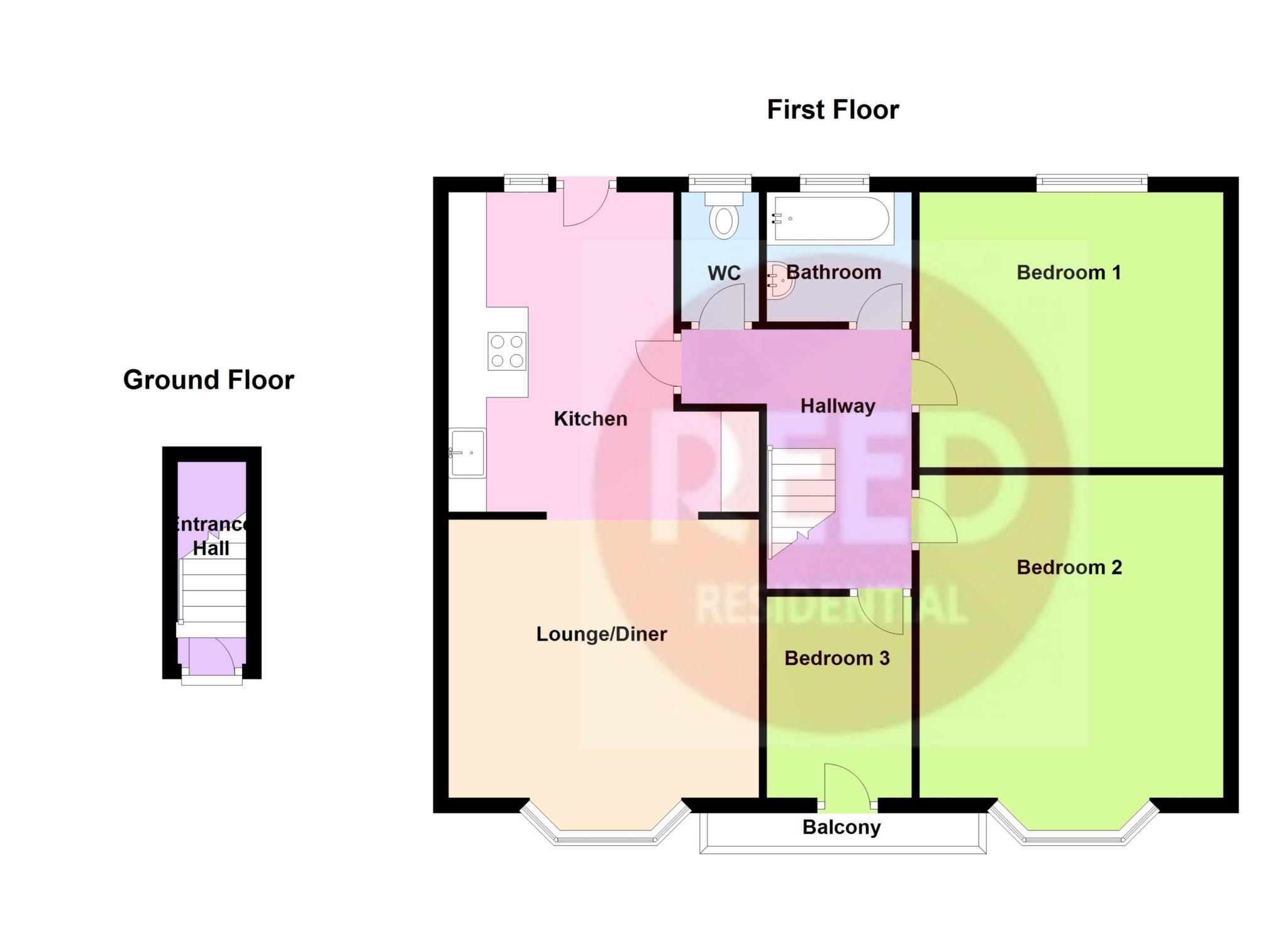 3 Bedrooms Flat for sale in Ramuz Drive, Westcliff-On-Sea SS0