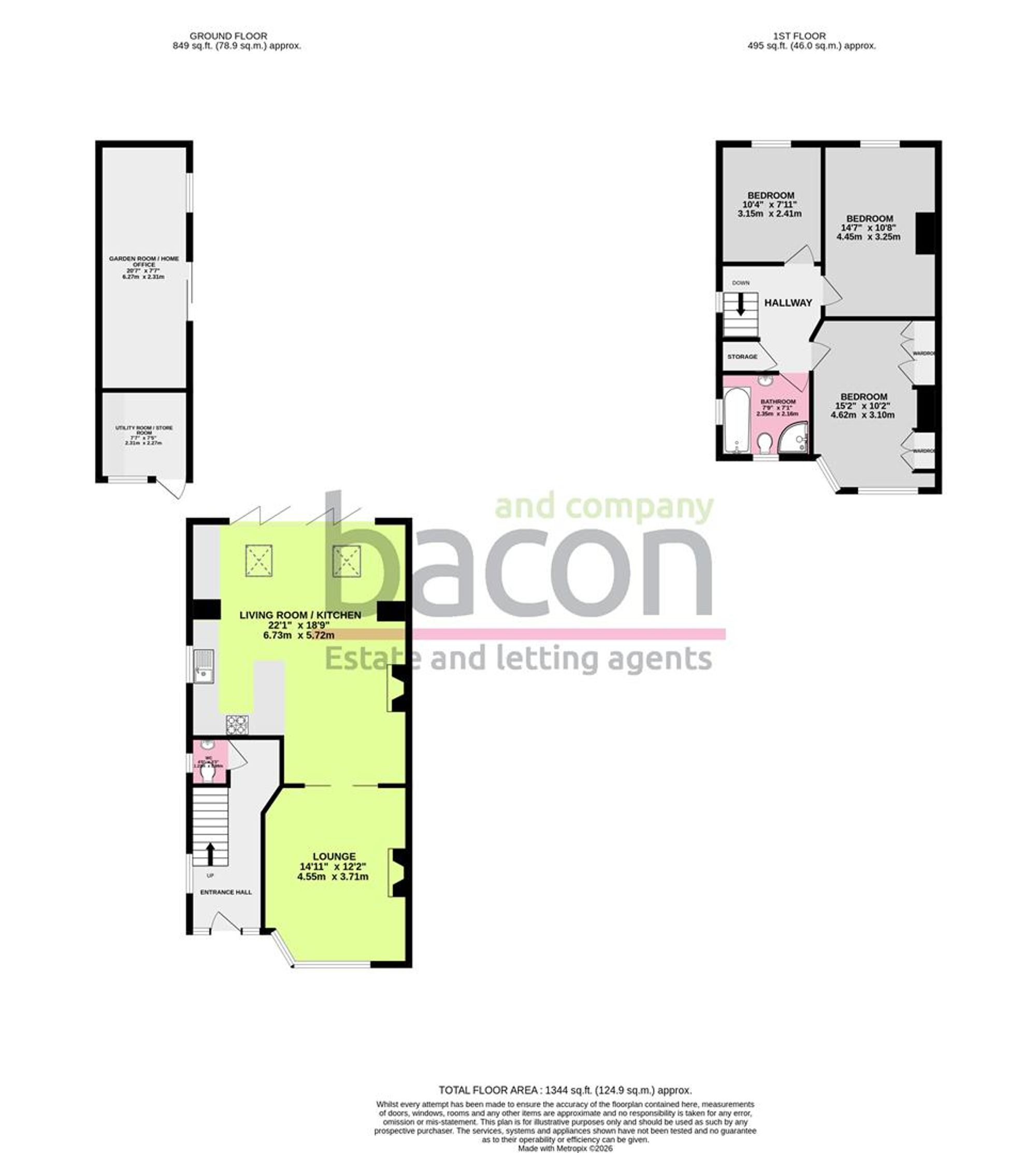 28, Rectory Gardens, Worthing floorplan