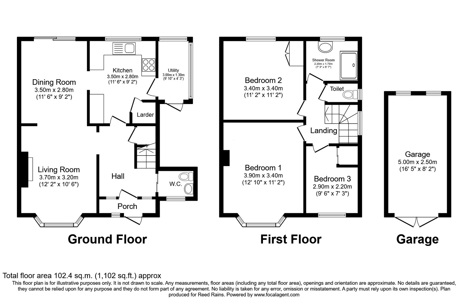 114, Dean Drive, Cheshire floorplan