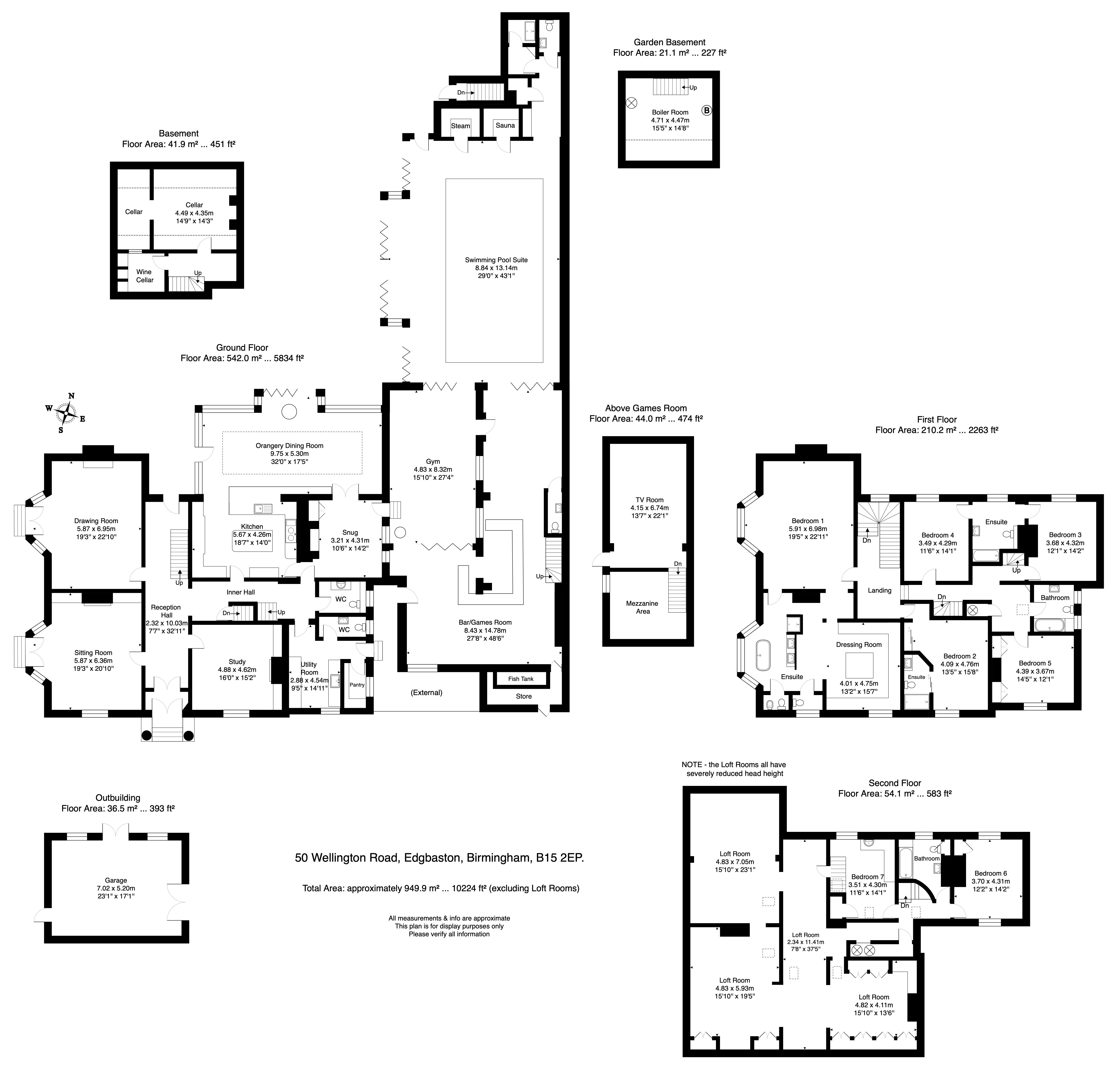 Hedingham, 50, Wellington Road, Birmingham floorplan