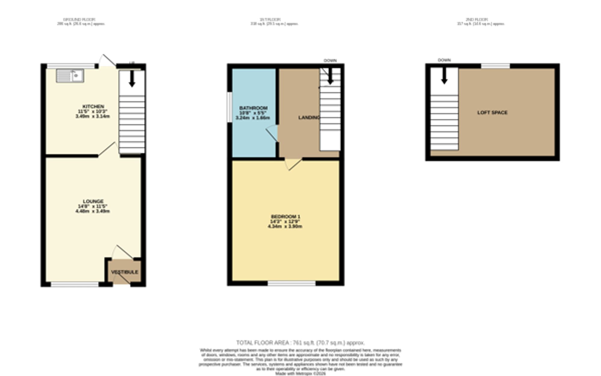 26 Union Road, Bolton floorplan