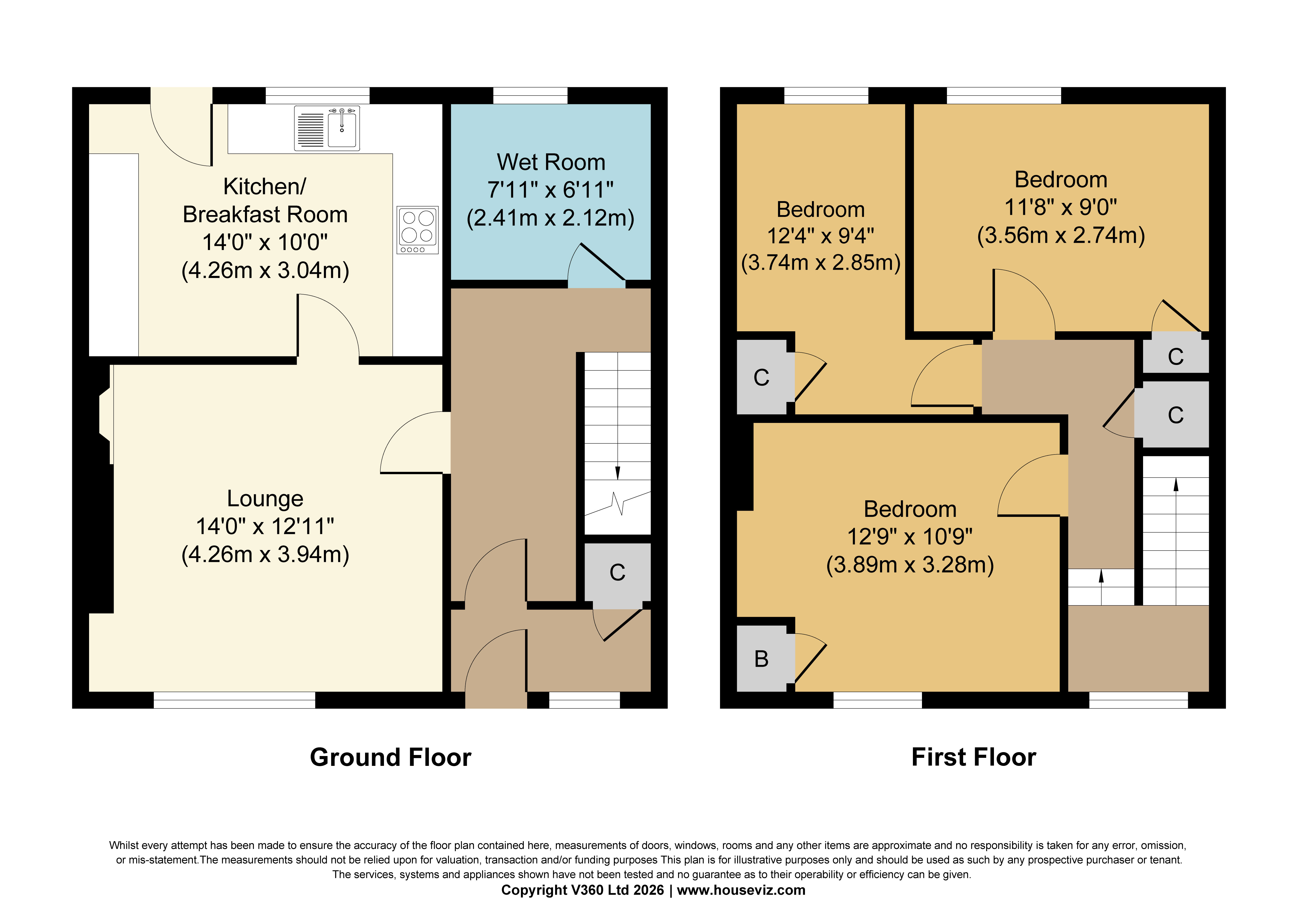 7, Dean Street, Whitburn floorplan