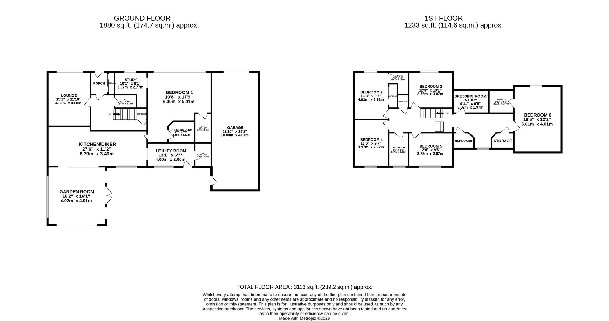 6, Croft Road, Auchterarder, PH3 floorplan
