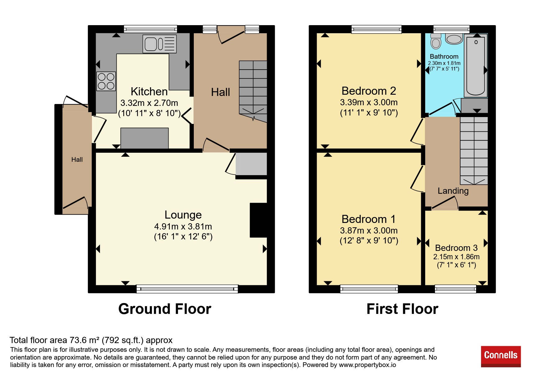 56, Littlewood Lane, Walsall floorplan