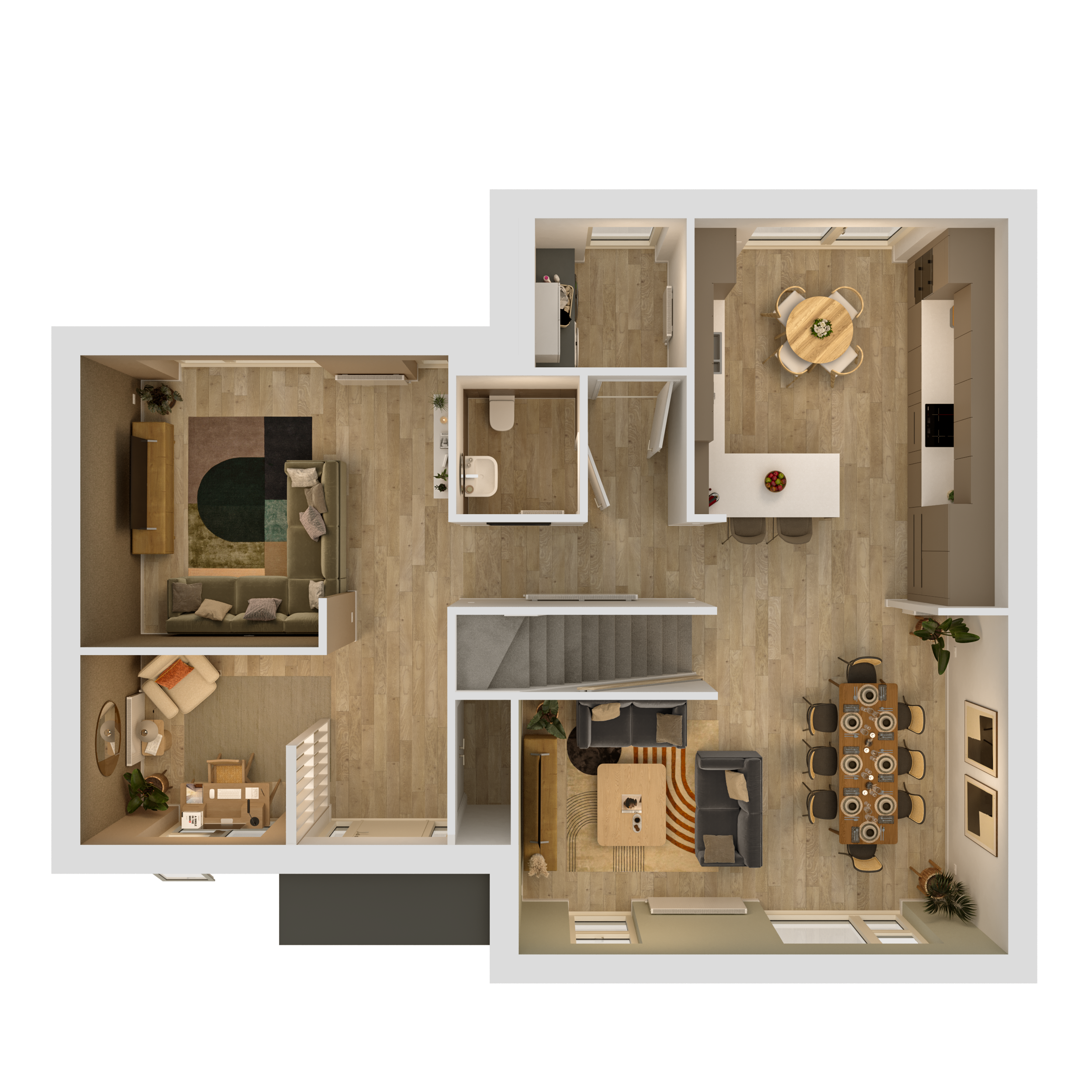 'NineTeen40' - Plot 55, Breacla,, Scotforth Road, Lancashire floorplan