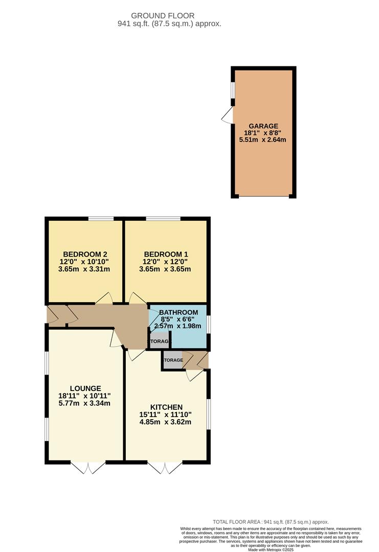 23, Clifton Rise, Abergele floorplan