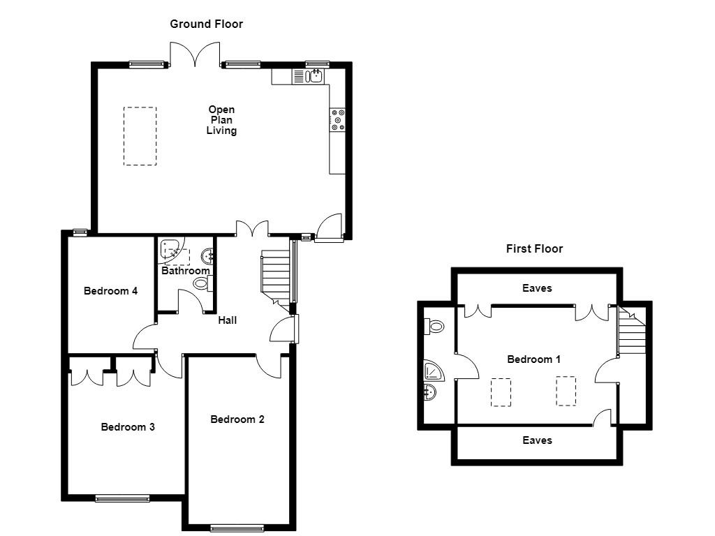 41, Minehead Avenue, Burnley floorplan