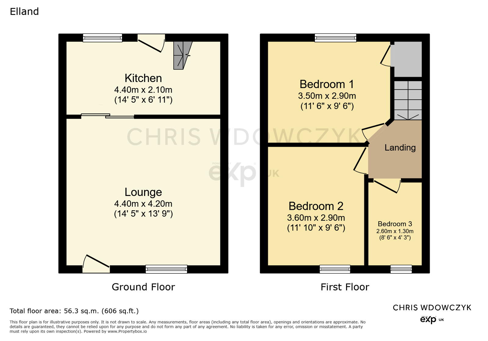 7, Lime Tree Avenue, Elland floorplan