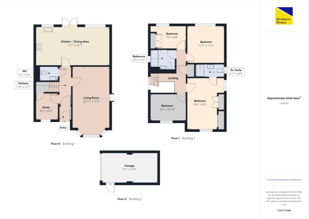 7, Linden Close, Clifton floorplan