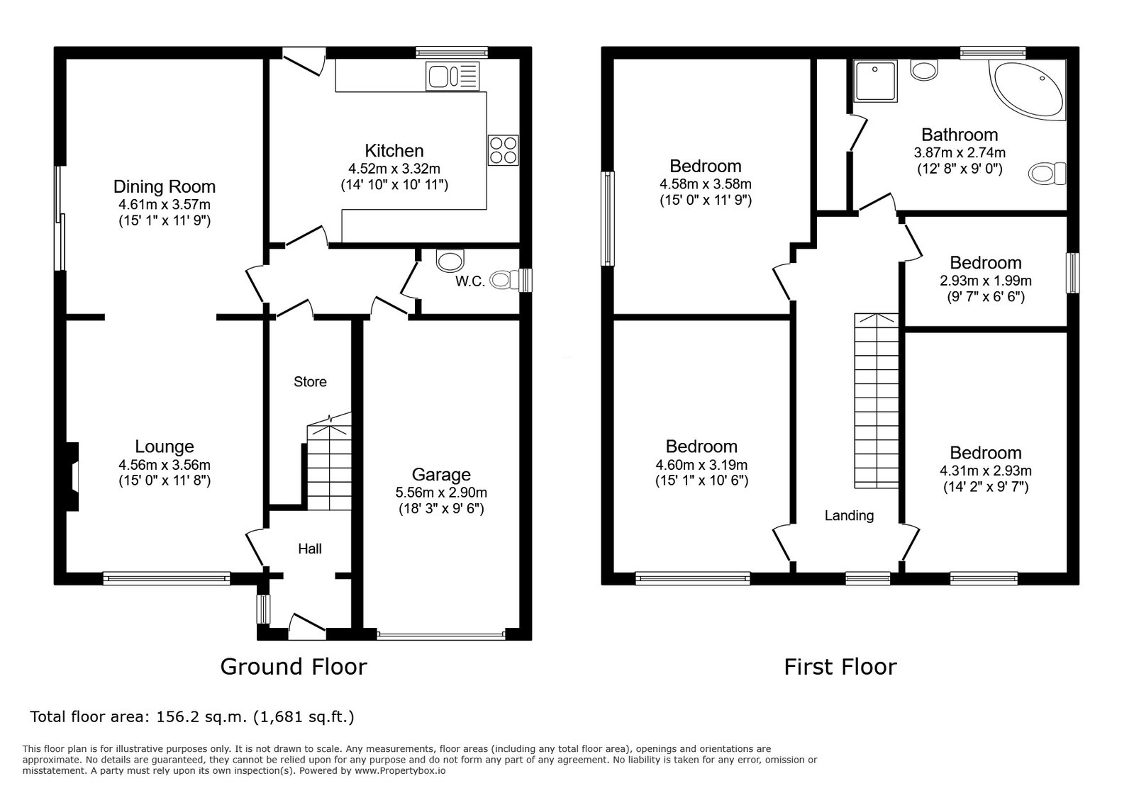 1, Slinn Street, Sheffield floorplan