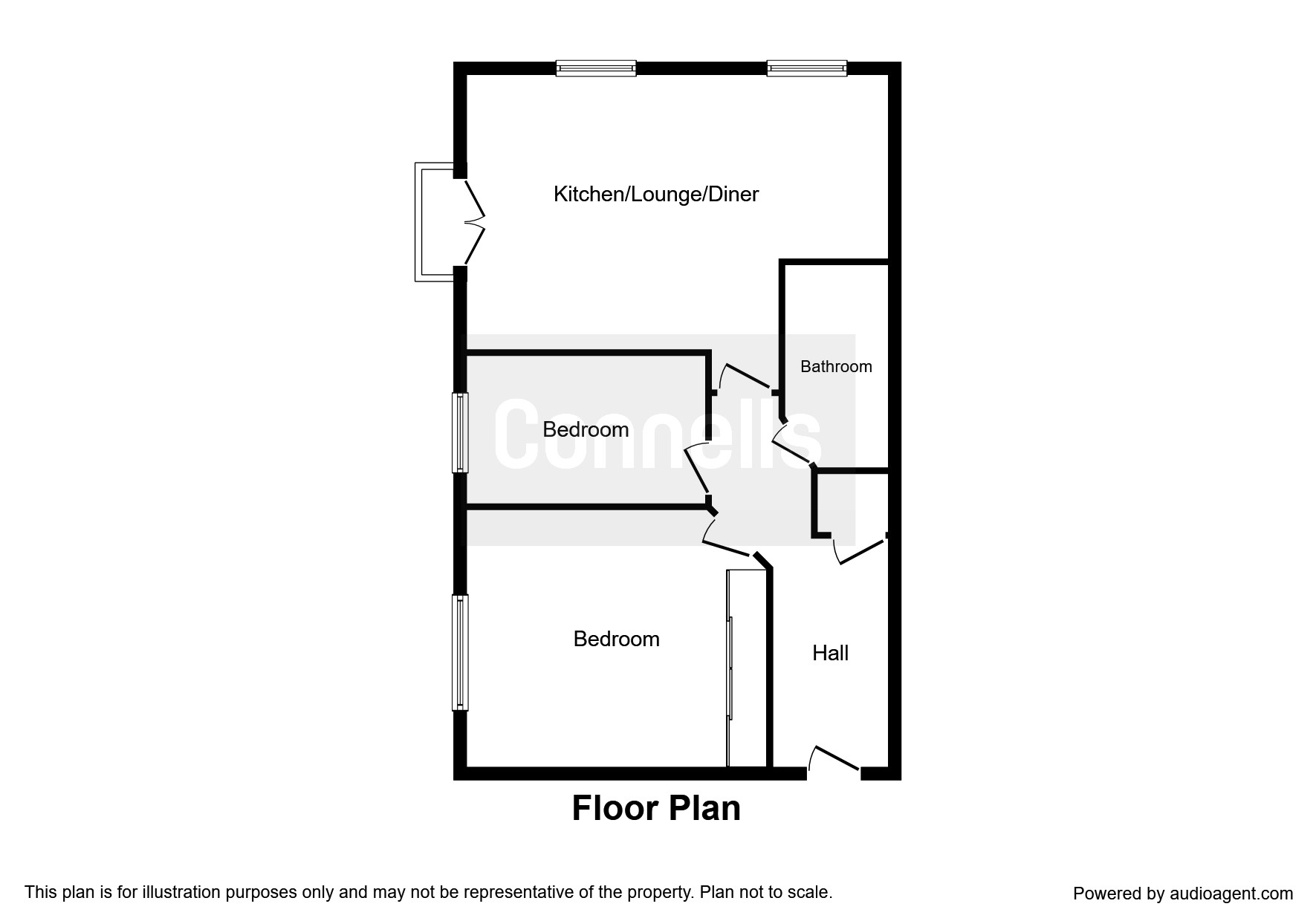 2 Bedrooms Flat for sale in Larch Close, Emersons Green, Bristol BS16