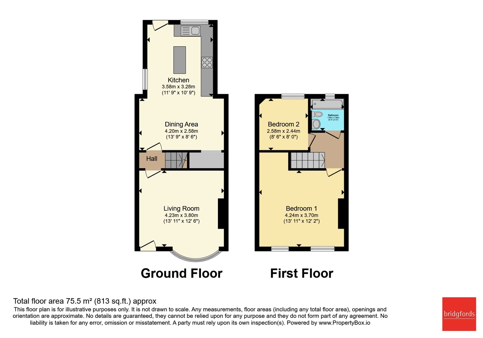 63, Prince Edward Avenue, Manchester floorplan