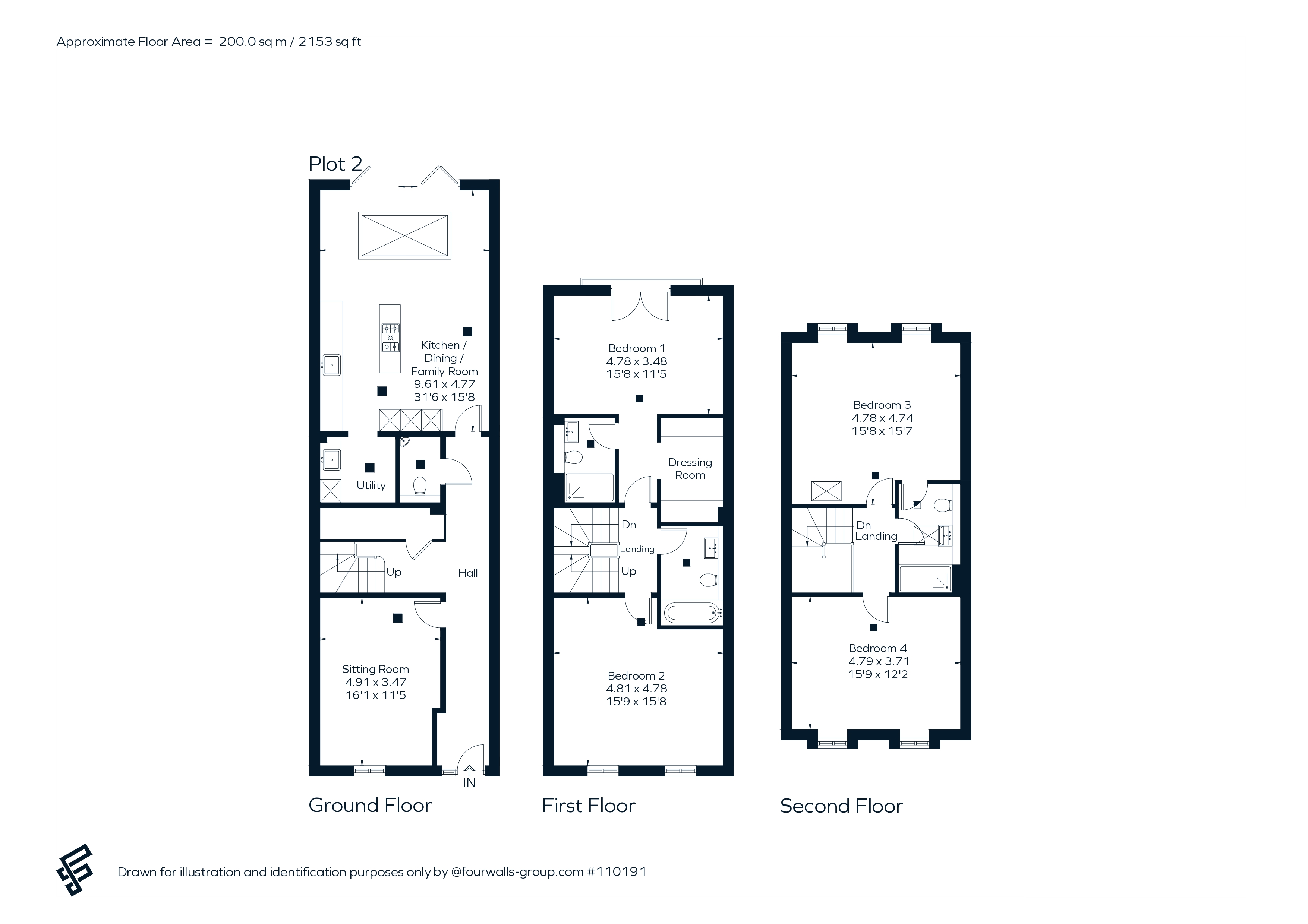 Plot 2, 151B, Amersham Road, Beaconsfield floorplan