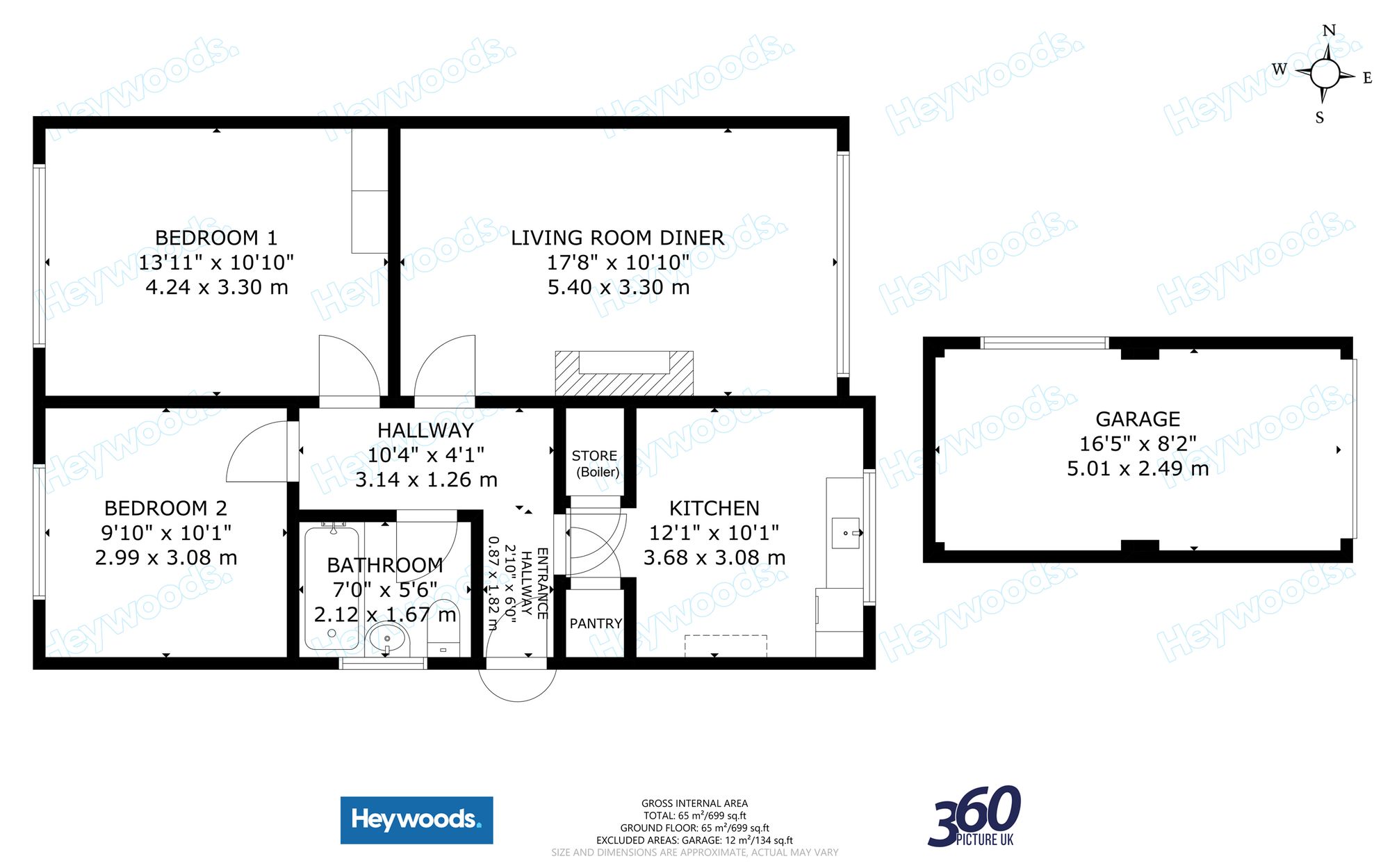 17 Brookside Close, Newcastle floorplan