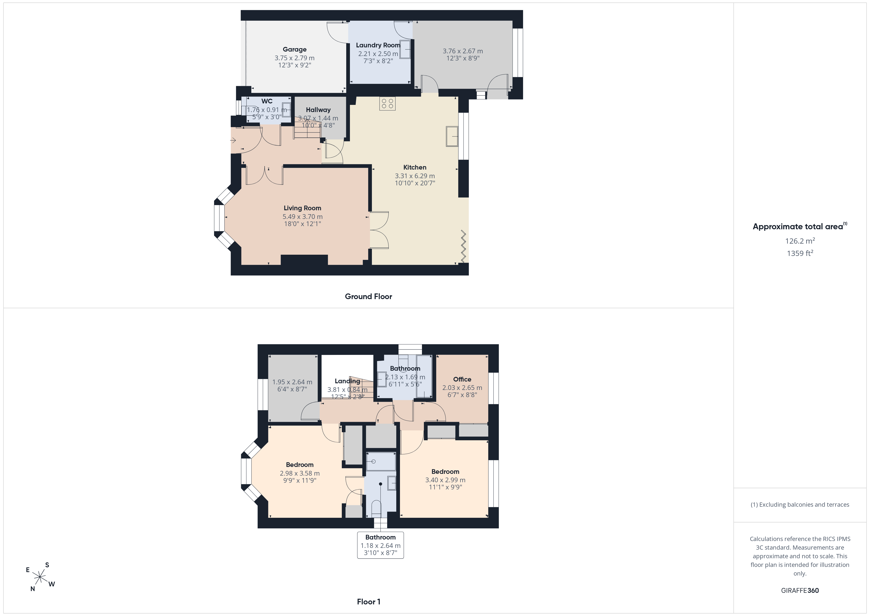 3, Meadowsweet View, St. Marys Island, Chatham floorplan