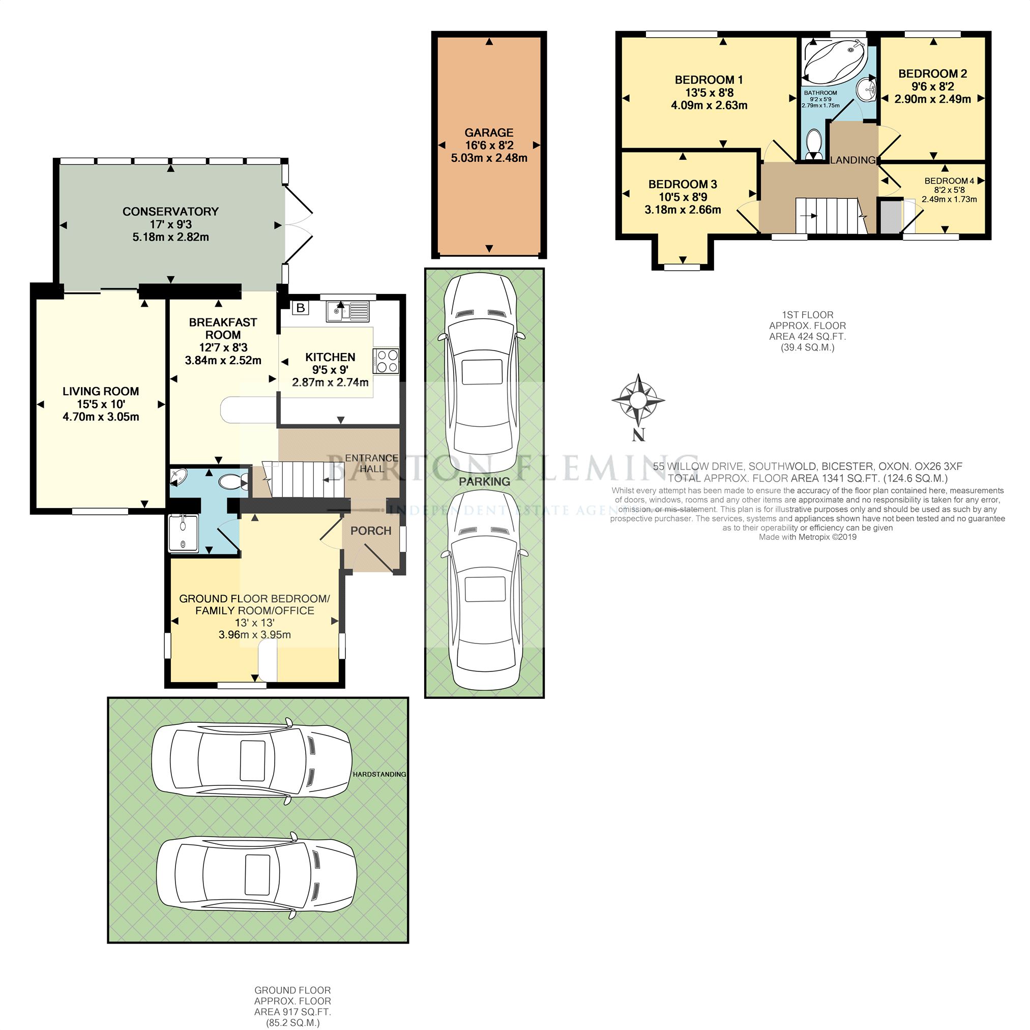 4 Bedrooms Detached house for sale in Willow Drive, Bicester OX26