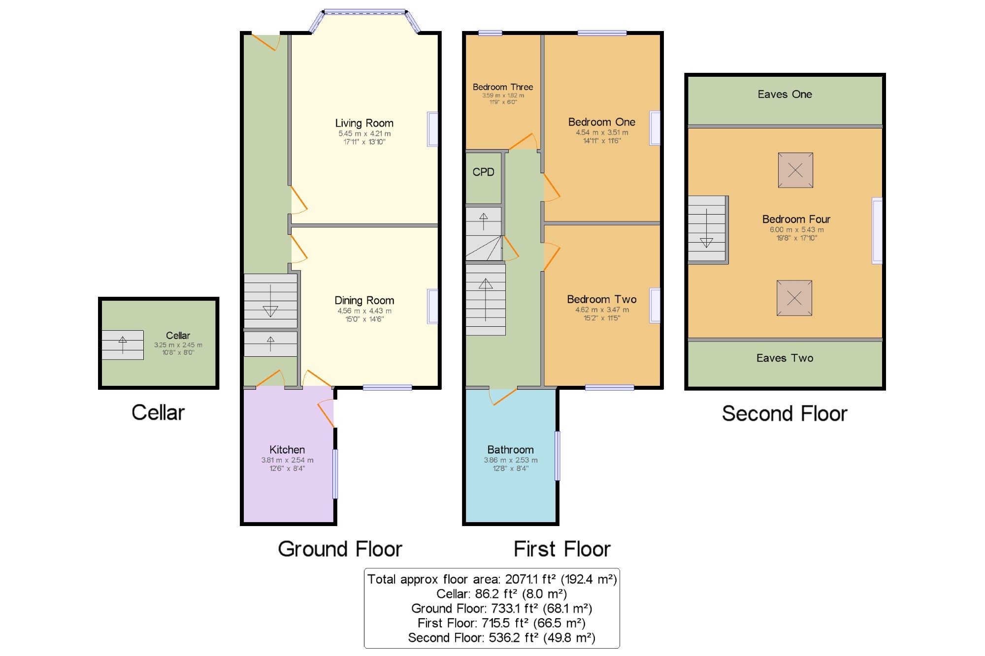 4 Bedrooms Terraced house for sale in Brunswick Road, Pudsey, Leeds, West Yorkshire LS28