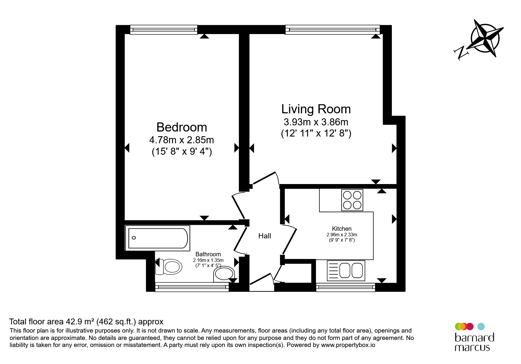 29, Hillcrest, London floorplan