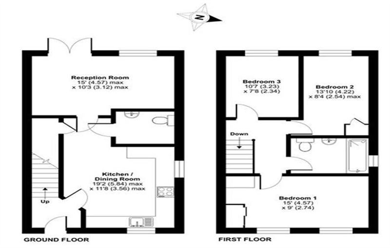 41, Dovecote Avenue, Goldthorpe, Rotherham floorplan