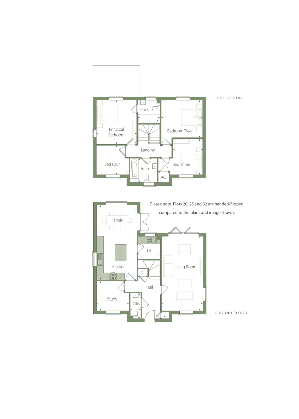 Plot 25 The Iris, Chattowood, Elmstead Market floorplan