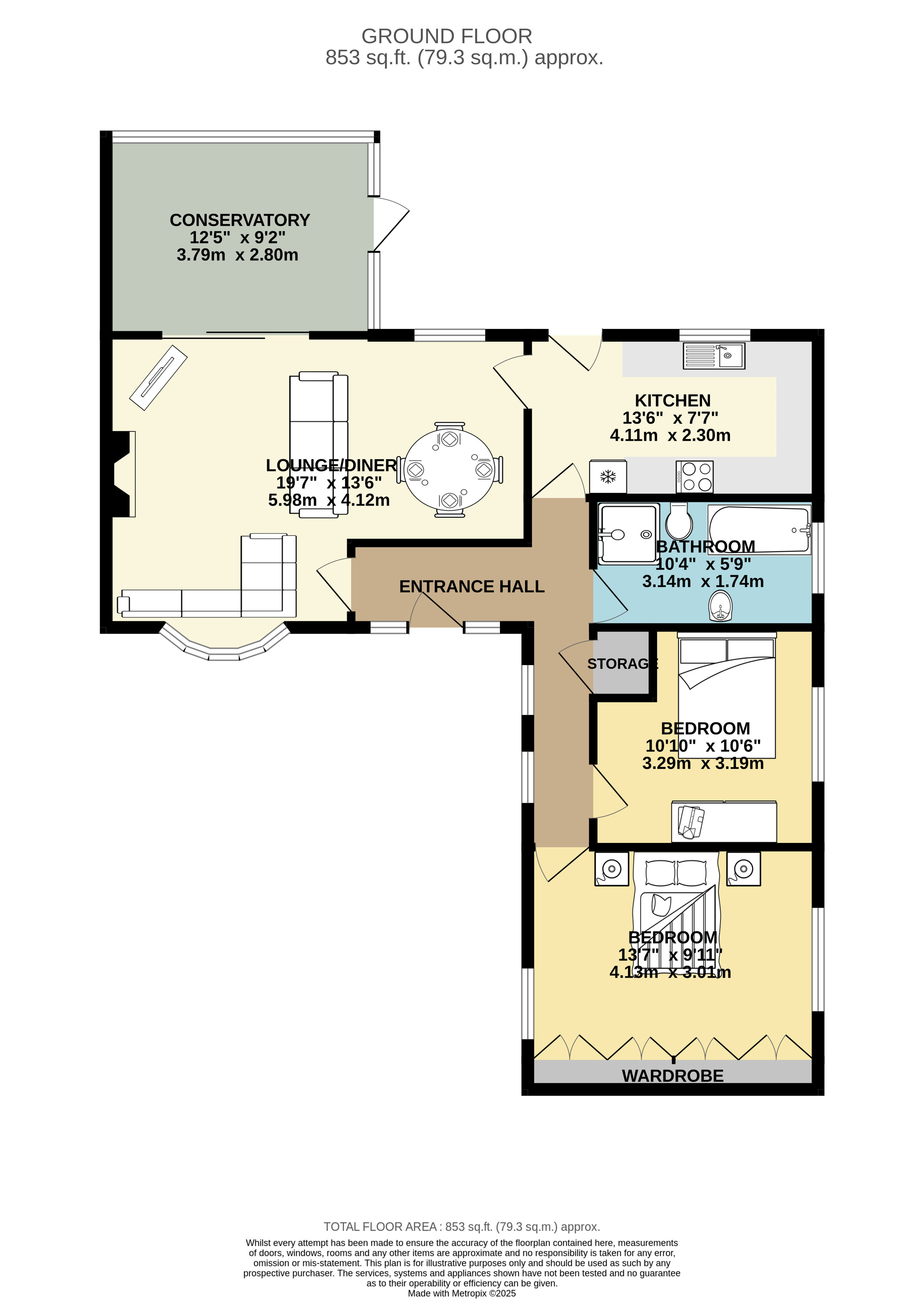 15, Mallard Avenue, Doncaster floorplan